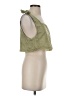 Assorted Brands 100% Cotton Green Sleeveless Blouse Size XS - photo 4