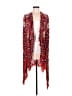 Free People 100% Rayon Red Kimono One size - photo 1