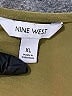 Nine West 100% Polyester Green Short Sleeve Blouse Size XL - photo 7