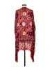 Free People 100% Rayon Red Kimono One size - photo 2