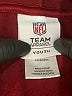 NFL 100% Polyester Burgundy Pullover Hoodie Size 12 - photo 3