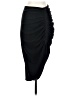 Olivaceous Solid Black Formal Skirt Size S - photo 1