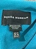 Donna Morgan Solid Teal Casual Dress Size 14 - photo 7