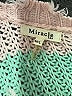 Miracle Color Block Pink Pullover Sweater Size M - photo 7