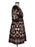 Unbranded Paisley Black Casual Dress Size L - photo 4