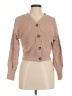 Moon & Madison 100% Polyester Tan Cardigan Size M - photo 1