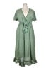 Max Studio Green Casual Dress Size 2X - photo 1