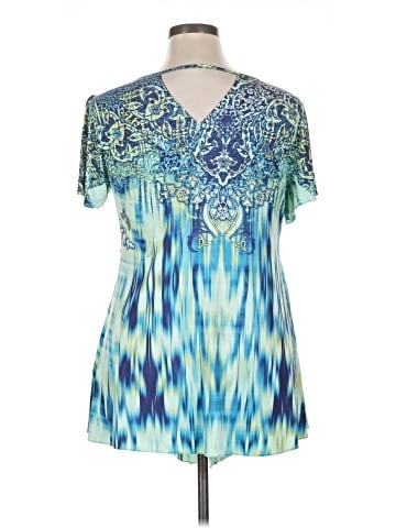 One World Short Sleeve Blouse (view 2)