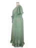 Max Studio Green Casual Dress Size 2X - photo 5
