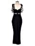 Topshop Graphic Black Jumpsuit Size 0 - photo 2