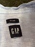 Gap 100% Linen Blue Long Sleeve Button-Down Shirt Size M (estimated) - photo 7