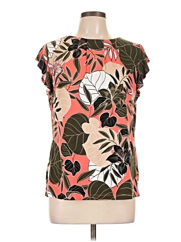 Liz Claiborne Short Sleeve Blouse (view 1)
