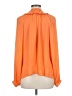 J by Joie 100% Polyester Orange Long Sleeve Blouse Size M - photo 2