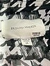 Brochu Walker 100% Polyester Houndstooth Silver Long Sleeve Blouse Size M - photo 7
