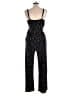 Kaileigh Stars Black Jumpsuit Size L - photo 2