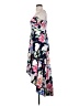 Eliza J 100% Polyester Floral Blue Cocktail Dress Size 4 - photo 5