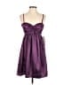 Assorted Brands 100% Polyester Purple Cocktail Dress Size 8 - photo 1