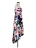 Eliza J 100% Polyester Floral Blue Cocktail Dress Size 4 - photo 4