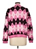 Berkley Jensen Argyle Pink Cardigan Size L - photo 2
