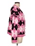 Berkley Jensen Argyle Pink Cardigan Size L - photo 4