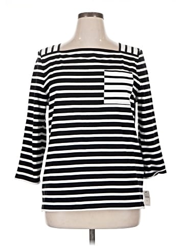 Talbots 3/4 Sleeve T-Shirt (view 1)