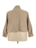 Lane Bryant 100% Cotton Tan Jacket Size 26 - 28 Plus - photo 2