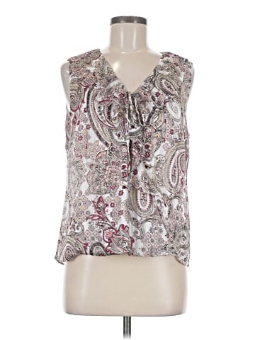 White House Black Market Sleeveless Blouse (view 1)