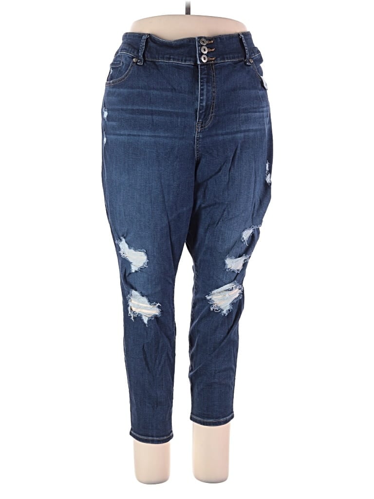 Pre-owned Torrid Jeans In Blue