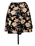Glamorous Floral Black Casual Skirt Size XL - photo 1