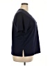 Cathy Daniels Blue Short Sleeve Top Size XXL (estimated) - photo 4