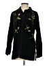 The Quacker Factory 100% Cotton Black Jacket Size S - photo 1