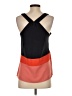 Ann Taylor Color Block Orange Sleeveless Top Size XS - photo 2