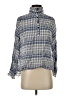 Belize Tweed Blue 3/4 Sleeve Blouse Size 2 - photo 1