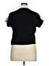 Torrid Black Short Sleeve Polo Size 1X Plus (1) - photo 2