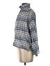 Belize Tweed Blue 3/4 Sleeve Blouse Size 2 - photo 5