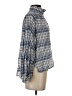 Belize Tweed Blue 3/4 Sleeve Blouse Size 2 - photo 4
