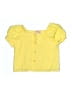 Assorted Brands Yellow Short Sleeve Blouse Size 7 - photo 1