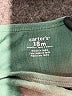Carter's 100% Cotton Solid Green Short Sleeve Onesie 12-18 MO / 18 MO - photo 3