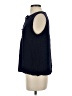 Gap Blue Sleeveless Blouse Size S - photo 5