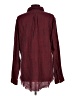 Current/Elliott Houndstooth Red Long Sleeve Button-Down Shirt Size Lg (3) - photo 2