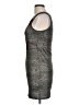 Core 10 Metallic Gray Cocktail Dress Size L - photo 5