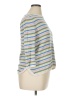 Talbots Stripes Silver Pullover Sweater Size XL Petite - photo 4