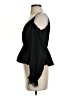 Shein 100% Polyester Black Long Sleeve Blouse Size 2 - photo 5