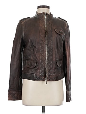 Tory Burch Leather Jacket (view 1)