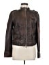 Tory Burch 100% Leather Brown Leather Jacket Size 8 - photo 1