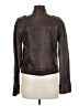 Tory Burch 100% Leather Brown Leather Jacket Size 8 - photo 2