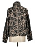 Calme Animal Print Brown Windbreaker Size M - photo 2
