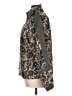 Calme Animal Print Brown Windbreaker Size M - photo 5