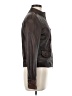 Tory Burch 100% Leather Brown Leather Jacket Size 8 - photo 4
