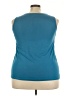 Unbranded Blue Sleeveless T-Shirt Size 3X - photo 2